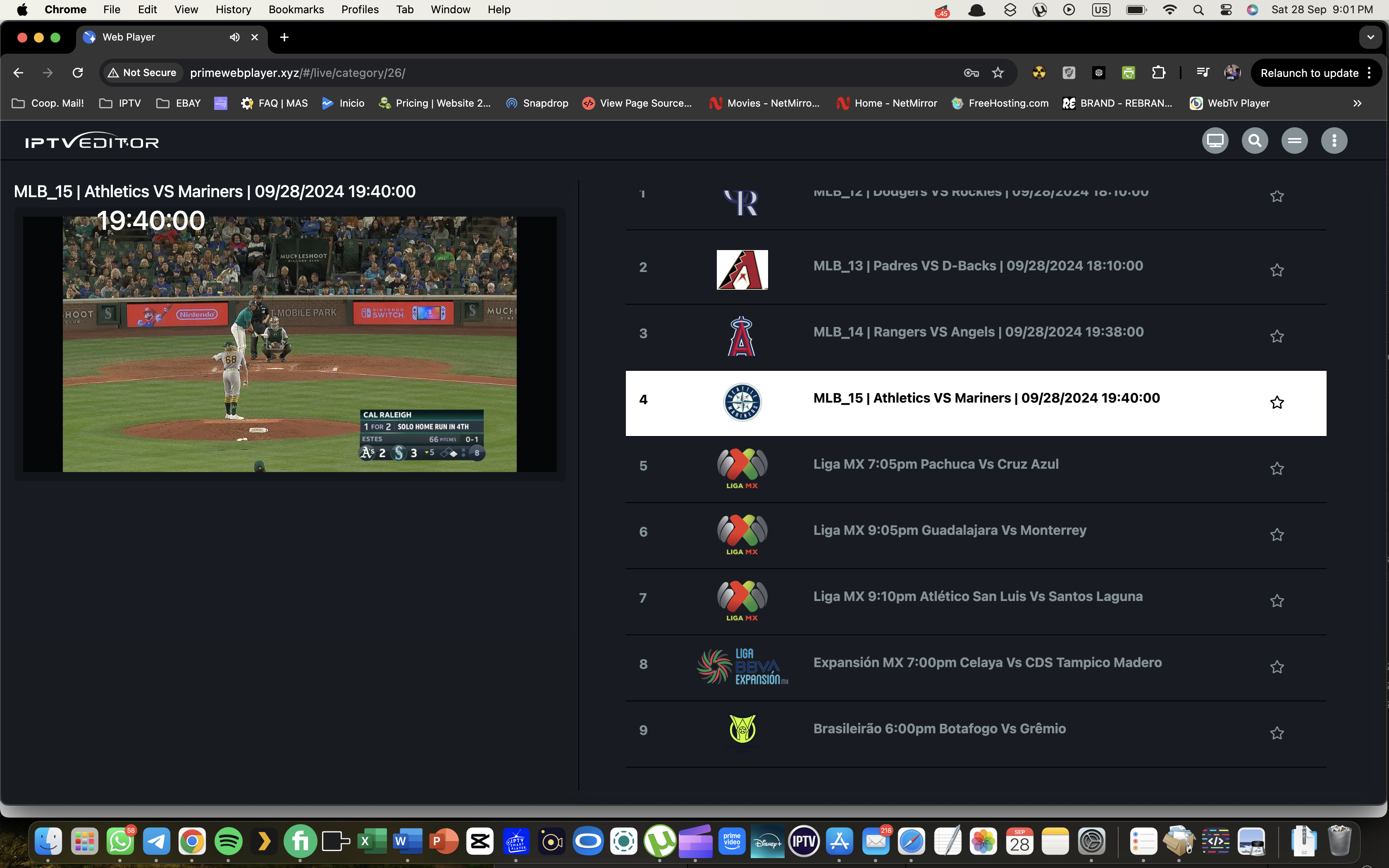 WEB PLAYER for 1 DNS